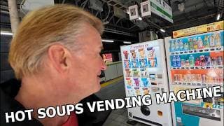 Hidden Tokyo: 2-Hour Vending Machines Food Tour~ Eric Meal Time #1065