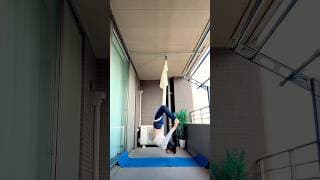 Hammock Bow #aerialyoga #hammock #howto