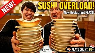 Trying Out a NEW SUSHI Restaurant ~ Eric Meal Time #1083