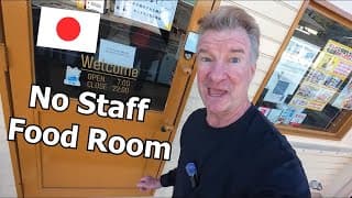Honor System in Japan (No Staff Food Shop) ~ Eric Meal Time #1060