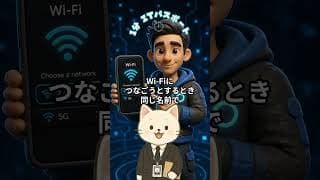 Wi-Fiってなんの略？ - 1分 #itパスポート