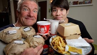 Wendy's Burgers & First Kitchen Japan ~ Eric Meal Time #1056