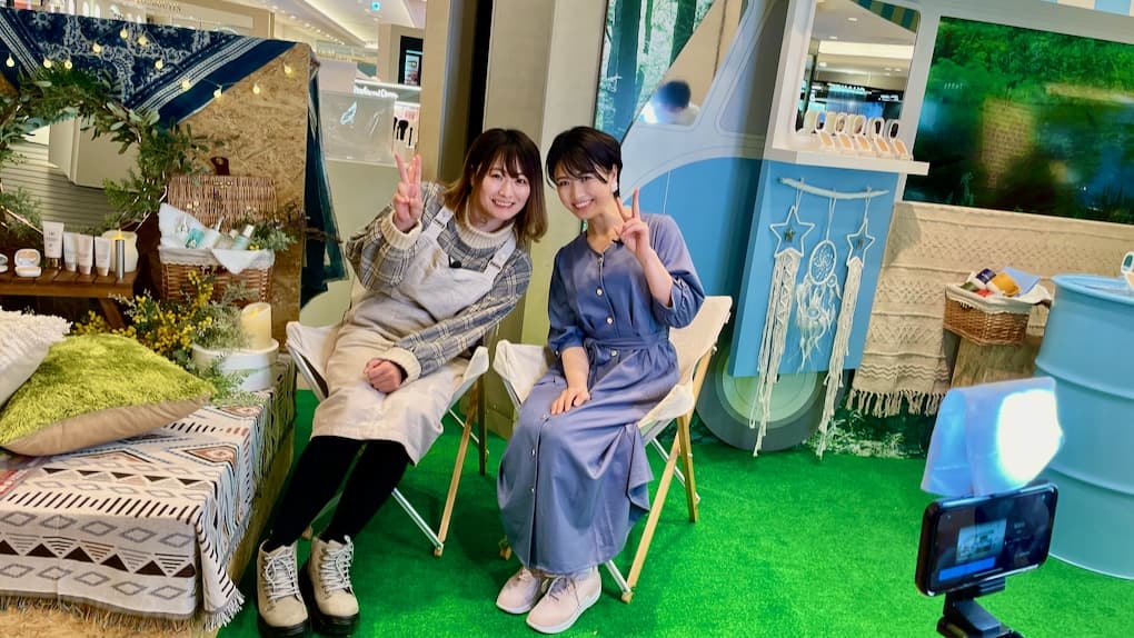 化粧品メーカー「アルビオン」主催イベントにnatsucampが出演のサムネイル